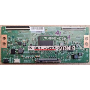 KOGAN KALED55MU8010SZA T-CON BOARD 6871L-5433A 6870C-0738A 